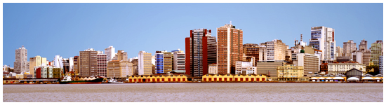 Porto Alegre (Brazilie), hoofdstad van Rio Grande do Sul en speelstad tijdens het WK voetbal 2014